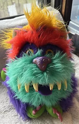 RARE Vintage 1986 My Monster Pet Rark Hand Puppet Plush Atmoy Americas Greetings • $105