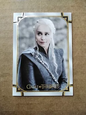 Game Of Thrones Iron Anniversary Series 1 Daenerys Targaryen #9  Gold 4/99 • $49.99