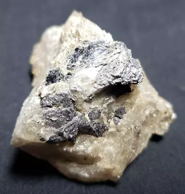 Molybdenite Specimen From Moly Hill QC. (51.2 Grams) • $18