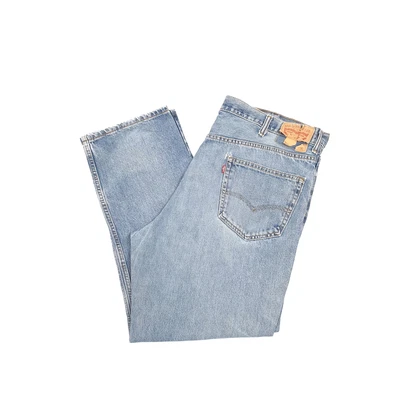 £19.99 • Buy Mens LEVIS 550 Relaxed Fit Blue Denim Repair Needed Jeans Trousers W42 L29