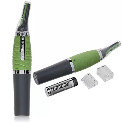 Micro Touch Titanium MAX Lighted Personal Hair Personal All In One Trimmer Green • $13.49