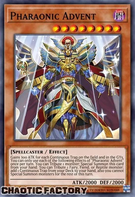 $1.10 • Buy YUGIOH PHHY-EN096 Pharaonic Advent Super Rare 1st Edition NM