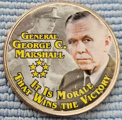 A Collectible George C. Marshall Kennedy Half Dollar Coin • $0.99
