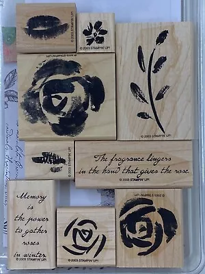 Stamping Up Rubber Wood Stamp Sets YOU PICK List #3 Complete Crafts Scrapbooking • $8