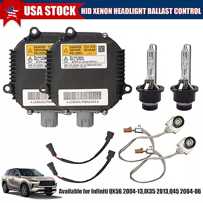 2 Hid Xenon Headlight Ballast Control Igniter For Infiniti G37 G35 Coupe Sedan • $60.71