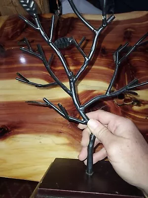 Metal Tree Sculpture Jewelry Hanging Rack • $25