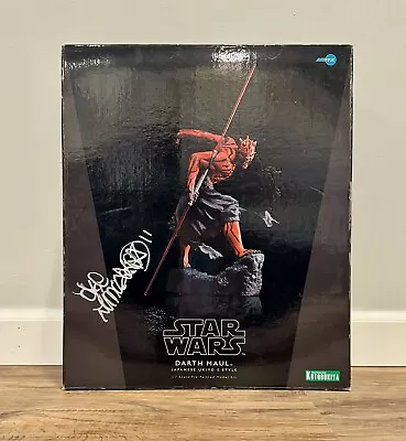 Kotobukiya ARTFX Darth Maul Japanese Ukiyo-E Style Statue Artfx 1/7 Scale • $75.99