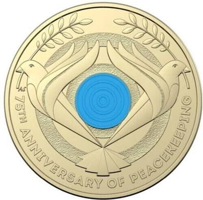 $6.10 • Buy Australian 2022 $2 Dollar Coin - 75th Anniversary Of Peace Keeping UNC Condition