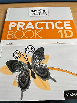 Inspire Maths. Practice Book 1d. Year 1. Maths Ages 5-6. New. • £2.99