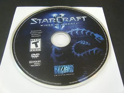 StarCraft II: Wings Of Liberty (PC & Mac 2010) - Disc Only!!! • $6.98