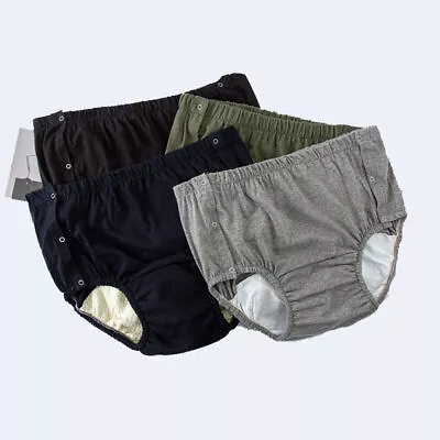 Men’s Incontinence Underwear Absorbency Washable Briefs XL-3XL F22 • $19.19