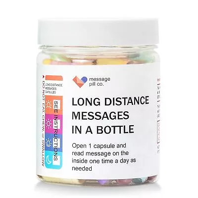 Long Distance Relationships Gifts Love Messages In A Bottle Gift For Boyfrien... • $35.49