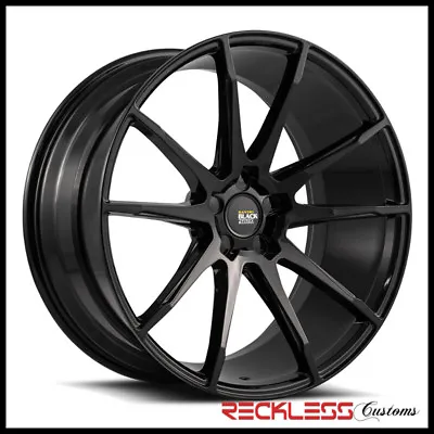Savini 19  Bm12 Gloss Black Concave Wheels Rims Fits Benz W211 E350 E500 • $1590