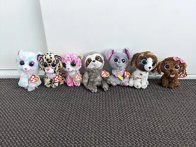 Beanie Boos Bundle With TAGS (x7) - Great Condition • $25