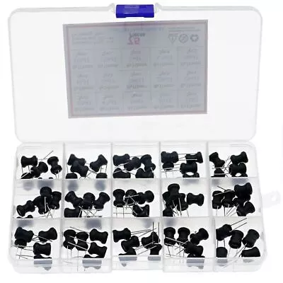 75pcs 2.2uh -10MH Coil Inductors  Lighting Equipment Power Switches • $22.43