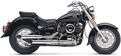 Cobra Slip-On Slashcut Exhaust For 2004-2015 (04-05 CA) Yamaha V-Star 650 Custom • $429.62