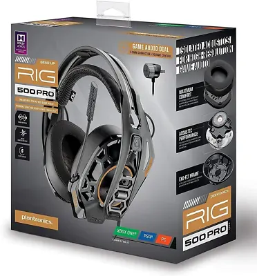 Gaming Headset And Mic Nacon/Plantronics RIG 500Pro For XBOX And PC Gaming • $98.99