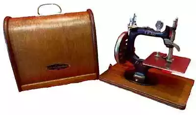 Vintage Sewing Machine With Case. Lead MK1 Chain Stitch Miniature. VGC. 1933. #8 • £299.99