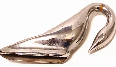 Vintage Car Hood Ornament Packard Swan Vintage 1940's Missing Wings Asis • $78.98