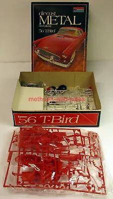 Monogram #6101~'56 T-Bird~1/24 Die Cast Metal & Plastic Model Car Kit~1977 Issue • $23