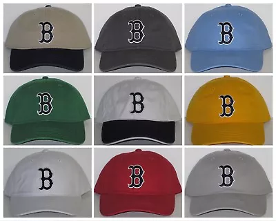 Boston Red Sox Polo Style Cap ⚾Hat ⚾CLASSIC MLB PATCH/LOGO ⚾11 Cool Colors ⚾New • $19.99