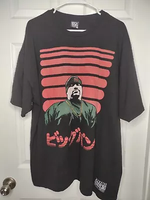 Rare Rock Smith Big Pun Hip Hop Rap Men's 2Xl Black Short Sleeve T-SHIRT Usa • $49.99