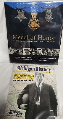 Medal Of Honor Recipients : Signed Michigan History Magazine  DUANE  DEWEY KOREA • $35