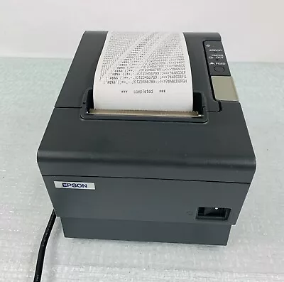 $99.99 • Buy Epson M129H TM-T88IV Thermal POS Receipt Printer Serial Port With Power Supply