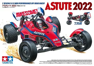 Tamiya 1/10 RC 58697 Astute 2022 TD2 2WD Buggy  • $399.90