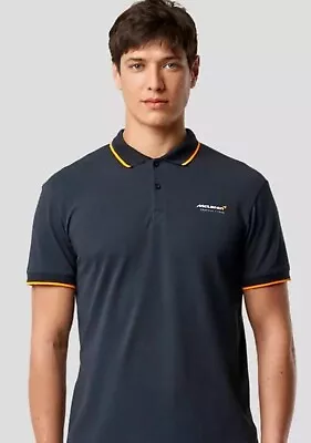 McLaren F1 Team Polo Shirt Dark Grey Official Merchandise Brand New Size Large • £20