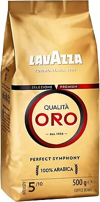 Lavazza Qualitá Oro Coffee Beans 500G • $24.80