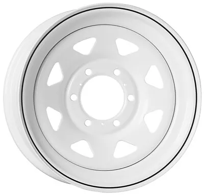 Extreme 4x4 Steel Wheel 16x7  6/114.3 35P White 66.1 Fit Nissan D23 Navara NP300 • $100.40