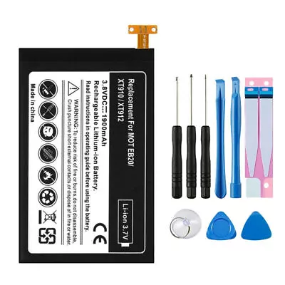 New Battery For Motorola Droid Razr V XT910 XT912 MT917 XT885 XT889 EB20 1780mAh • $17.99