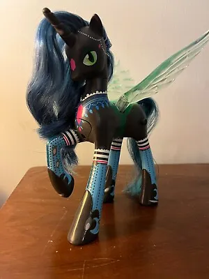 My Little Pony Queen Chrysalis Figure 2013 Hasbro Talking & Light-Up Wings • $24.99