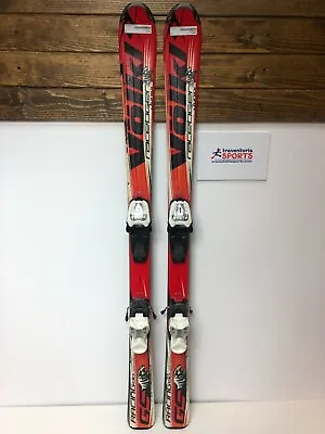 Völkl Racetiger GS R JR 130 Cm Ski + Marker 4.5 Bindings Winter Sport Snow Fun • $71.99