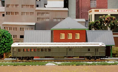 N Scale Passenger Car Custom Decorated Chicago North Western Heavyweight Combine • $14.99