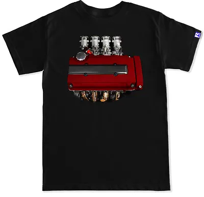 B Series ITB JDM B16 B18 Civic Integra Type R Valve Cover Engine Motor T SHIRT • $16.99