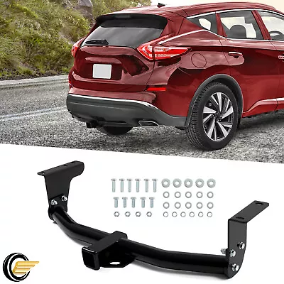 4000 LBS Class 3 2-Inch Trailer Hitch Receiver Black For Nissan Murano 2015-2024 • $165