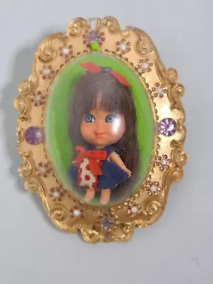 Vintage Mattel Lucky Locket LIZ  Doll Liddle Kiddle W/ Locket Case • $50