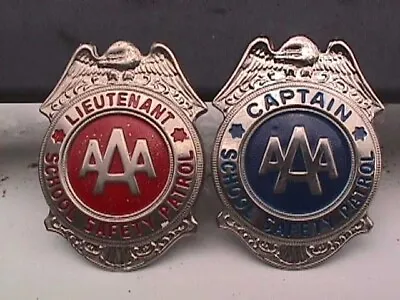 AAA Safety Patrol Metal School Badges • $79.99