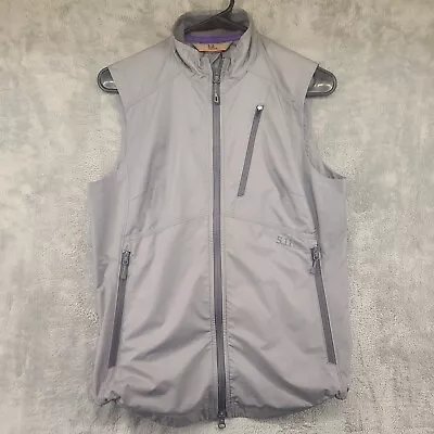 5.11 Tactical Vest Womens Extra Small Cascadia Windbreaker Packable Hiking Grey • $35