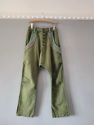 Trousers Festival Hippy Harem Baggy Boho Pants Nepal 100% Cotton Size S/M • £25