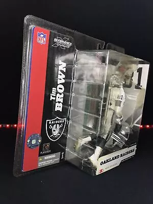 McFarlane Sportspicks Tim Brown Oakland Raiders Series 8 White CHASER Variant • $69.95