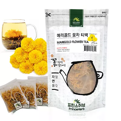 Medicinal Herb Tea 100% Natural Marigold Flower Tea 메리골드차 티백 30 G / 15 Teabags • $18.75