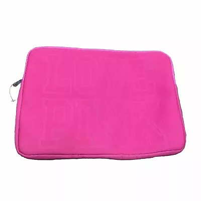 Victoria's Secret PINK LOVE  Padded Laptop Case Bag Sleeve FITS 17” NWT • $21.99