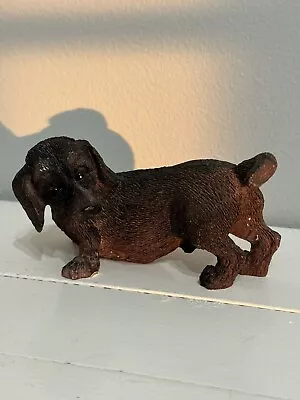 Vintage Dachshund Wiener Dog Puppy Figurine 2.5” X 4.5” • $16