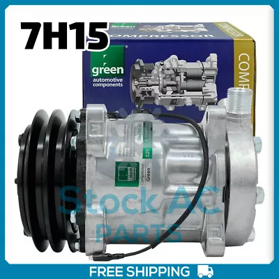 A/C Compressor Sanden SD7H15 & H15 Premium Line - 12V - 2A Groove - 4896 • $238.84