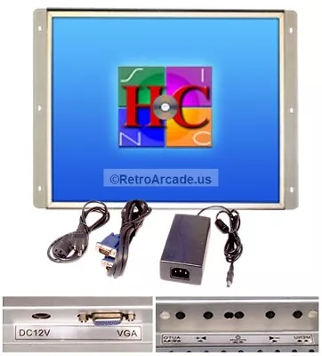 19 Inch Arcade Game LED Monitor For Arcade Cabinets Jamma / MAME / MultiCade • $199.95