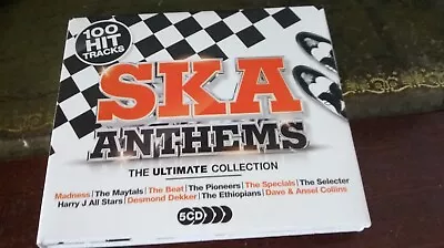 Ska Anthems ULTIMATE COLLECTION - 100 TRACKS 5CDS - MADNESS/BEAT/SELECTER/MAYTAL • £4.49