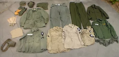 Old Vintage US Army Korean War Era M-1951 Combat Field Uniform In Used Condition • $200